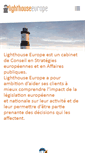Mobile Screenshot of lighthouseeurope.com
